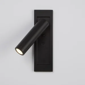 Black LED Reading Wall Light